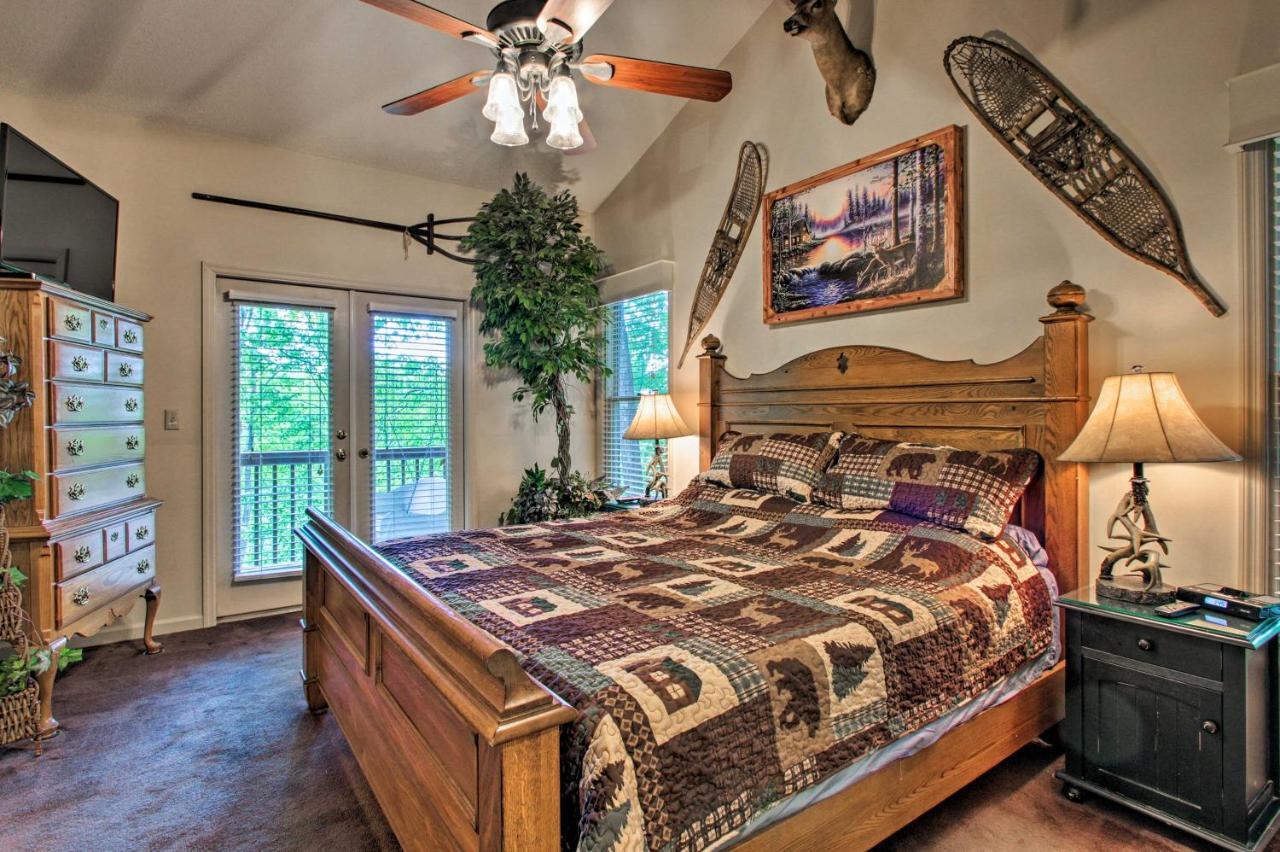 Eclectic Cabin With Hot Tub 1 Mi To Ober Gatlinburg Ngoại thất bức ảnh